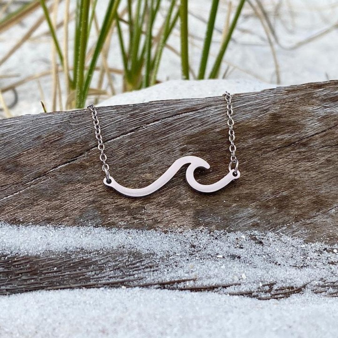 Collana Ondulata del Mare Argento - Emma e Gemma