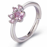 Set di Gioielli con Zampa in Oro Rosa – 4 Pezzi con Cuore in Zirconia (Anello, Collana, Orecchini, Bracciale), immagine 9 - Emma e Gemma