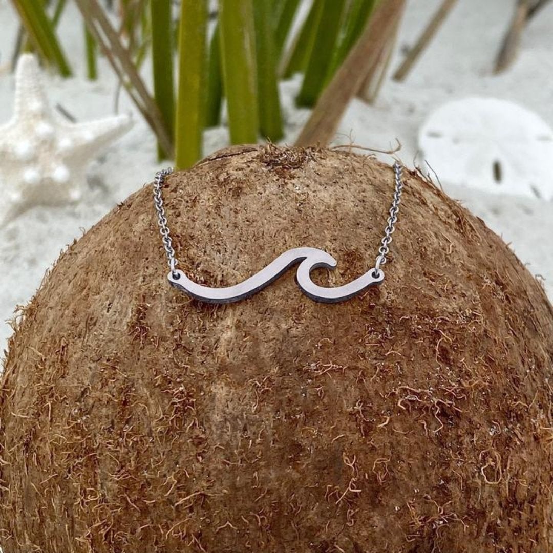 Collana Ondulata del Mare Argento, immagine 3 - Emma e Gemma