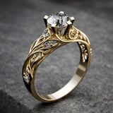 Anello Elegante in Zirconia Esotica - Emma e Gemma