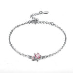 Set di Gioielli con Zampa in Oro Rosa – 4 Pezzi con Cuore in Zirconia (Anello, Collana, Orecchini, Bracciale), immagine 8 - Emma e Gemma