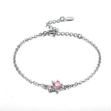 Set di Gioielli con Zampa in Oro Rosa – 4 Pezzi con Cuore in Zirconia (Anello, Collana, Orecchini, Bracciale), immagine 8 - Emma e Gemma