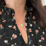 Collana in Gemma di Amazonite Briella, immagine 3 - Emma e Gemma