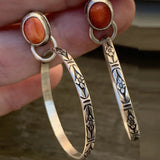 Orecchini Vintage Onice Boho Chic - Emma e Gemma
