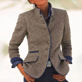 Alessia - Cardigan Elegante con Collo Alto