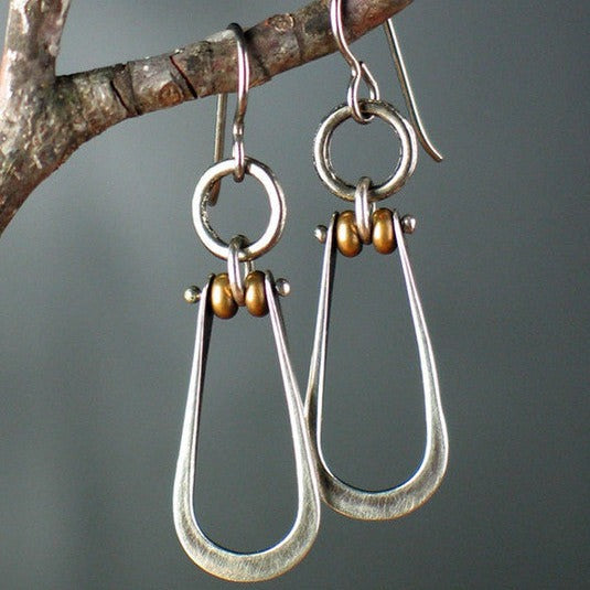 Orecchini Vintage in Argento Pendenti - Emma e Gemma