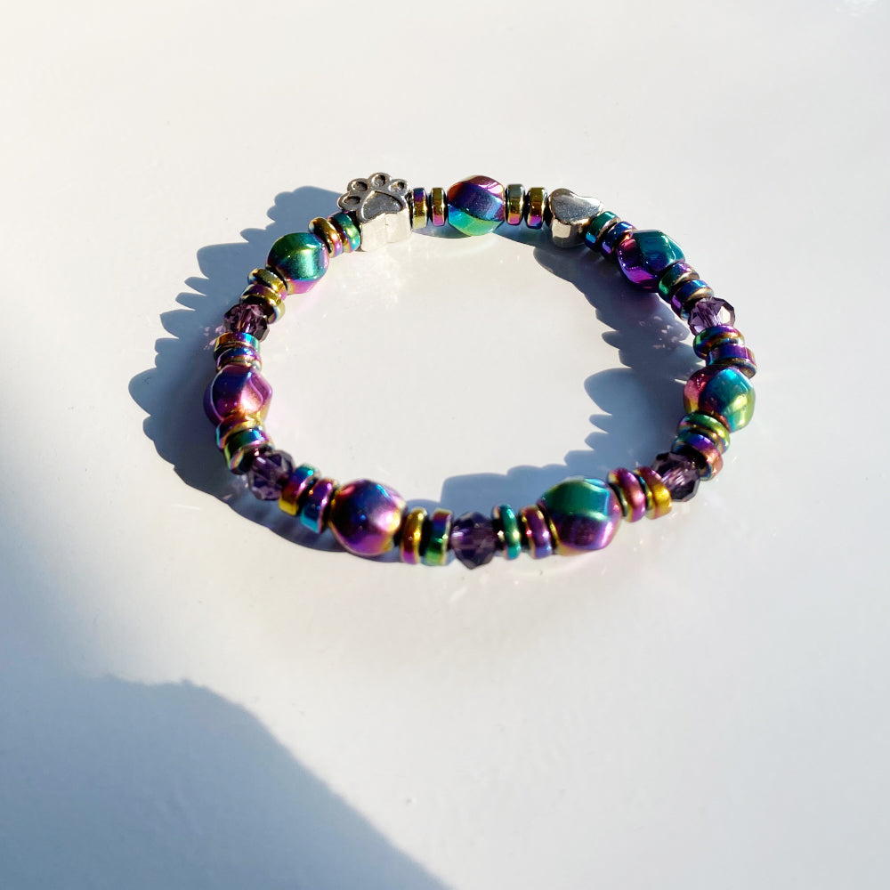 Bracciale Magnetico con Charm a Forma di Zampa, immagine 4 - Emma e Gemma