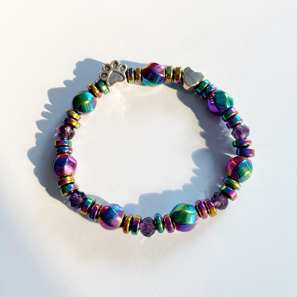 Bracciale Magnetico con Charm a Forma di Zampa, immagine 2 - Emma e Gemma