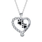 Collana con Pendente a Forma di Cuore e Zampa, immagine 3 - Emma e Gemma