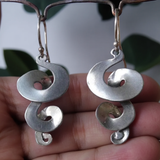 Orecchini Spiralati Vintage in Argento - Emma e Gemma
