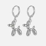 Orecchini Huggie in Oro con Charm Mini Cagnolino, immagine 3 - Emma e Gemma