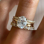 Set di Anelli Vintage in Zirconia Brillante - Emma e Gemma