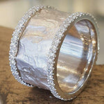 Anello in Zirconia Argentata Vintage - Emma e Gemma