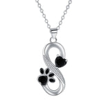 Collana Simbolo Infinito Cuori Orma, immagine 4 - Emma e Gemma