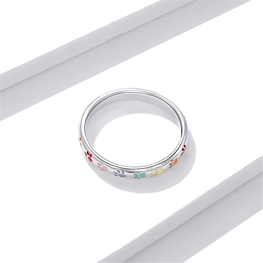 Anello in Argento Sterling con Design a Zampa, immagine 4 - Emma e Gemma