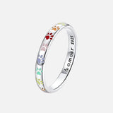 Anello in Argento Sterling con Design a Zampa - Emma e Gemma