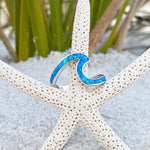 Anello Onda del Mare in Opale e Argento - Emma e Gemma