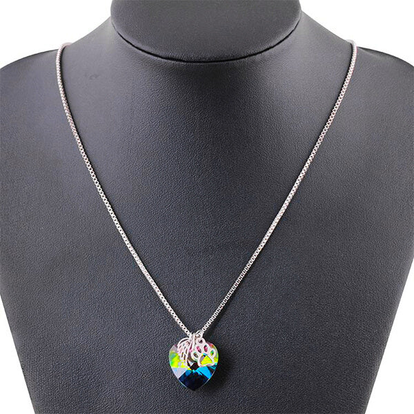 Collana Memoriale Arcobaleno con Pendente a Cuore, immagine 5 - Emma e Gemma