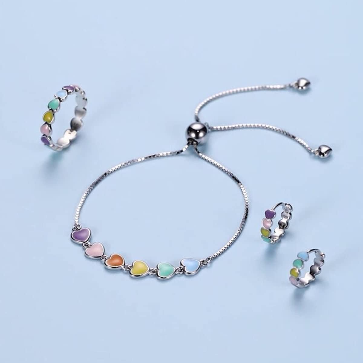 Bracciale in Argento Sterling con Stampa di Zampa – Misura Regolabile, immagine 18 - Emma e Gemma