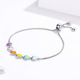 Bracciale in Argento Sterling con Stampa di Zampa – Misura Regolabile, immagine 16 - Emma e Gemma