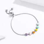 Bracciale in Argento Sterling con Stampa di Zampa – Misura Regolabile, immagine 17 - Emma e Gemma