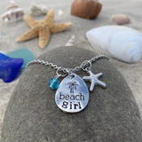Collana con Spiaggia e Stella Marina in Argento - Emma e Gemma