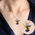 Collana Colorata con Colibrì, immagine 2 - Emma e Gemma