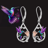 Bellissima Collana con Colibrì per Donne con Orecchini Bonus, immagine 3 - Emma e Gemma