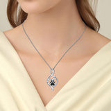 Collana Lucky Paw con Cuore, Osso & Infinito – Ciondolo “Sempre nel Mio Cuore”, immagine 4 - Emma e Gemma