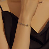 Bracciale in Argento Sterling con Stampa di Zampa – Misura Regolabile, immagine 3 - Emma e Gemma