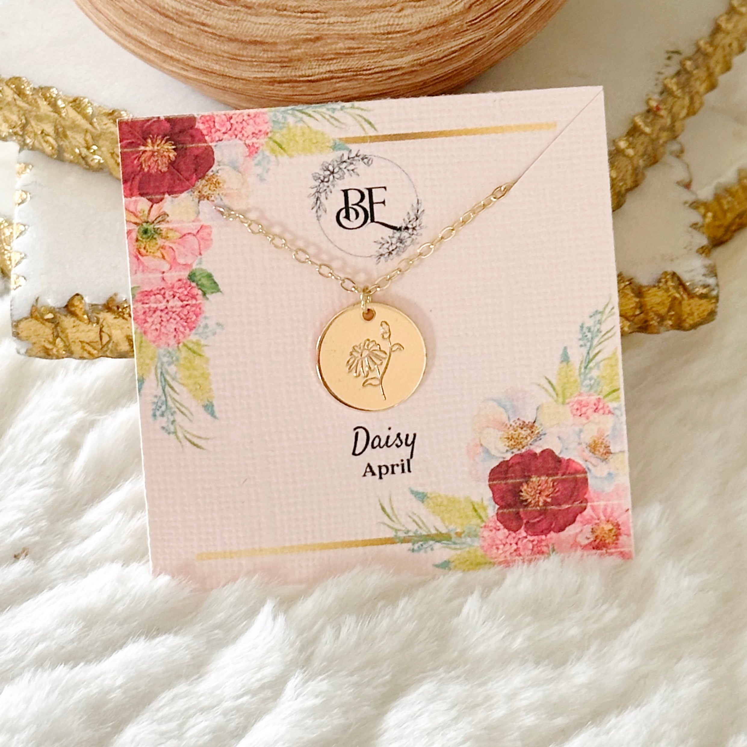 Collana con Fiori del Mese di Nascita, immagine 6 - Emma e Gemma