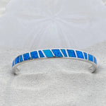 Bracciale in Opale Blu e Argento, immagine 2 - Emma e Gemma
