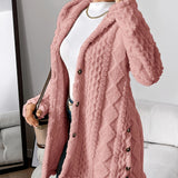 Valentina - Cappotto in Fleece con Cappuccio