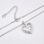 Collana con Zampa e Cuore con Charm dell'Infinito, immagine 4 - Emma e Gemma