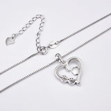Collana con Zampa e Cuore con Charm dell'Infinito, immagine 4 - Emma e Gemma