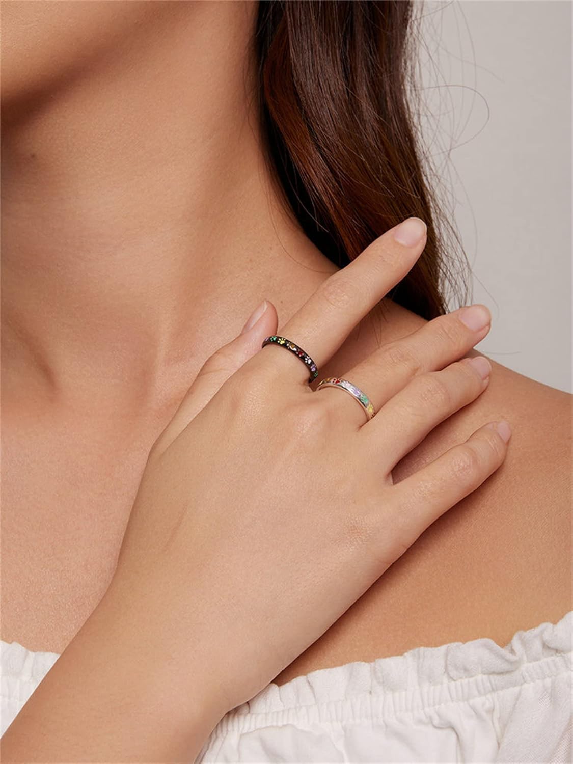 Anello in Argento Sterling con Design a Zampa, immagine 9 - Emma e Gemma
