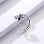 Anello Artigianale con Zampa e Cuore – Regolabile in Argento Sterling 925, immagine 11 - Emma e Gemma