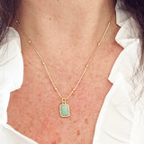 Collana in Gemma di Amazonite Briella, immagine 5 - Emma e Gemma