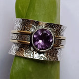 Anello di Meditazione in Cristallo Bohemiano, immagine 3 - Emma e Gemma
