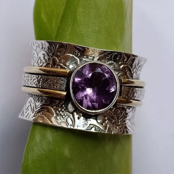 Anello di Meditazione in Cristallo Bohemiano, immagine 3 - Emma e Gemma