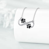 Collana con pendente a simbolo dell'infinito con zirconia, immagine 2 - Emma e Gemma