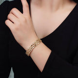Bracciale a Cuffia Esagonale Gavriella, immagine 6 - Emma e Gemma
