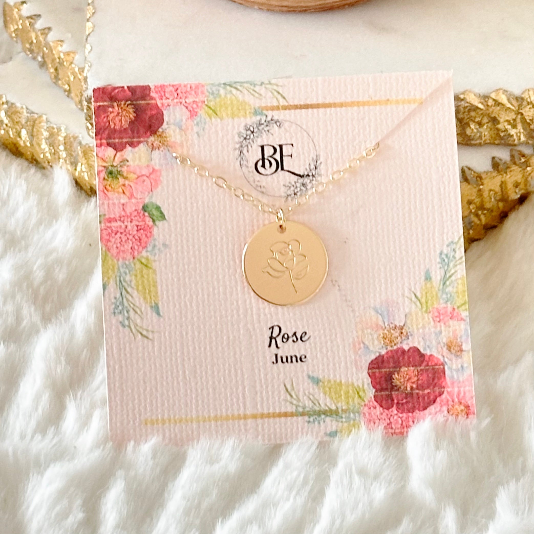 Collana con Fiori del Mese di Nascita, immagine 8 - Emma e Gemma