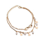 Bracciale Cavigliera Infinity + Perle e Stelle, immagine 2 - Emma e Gemma