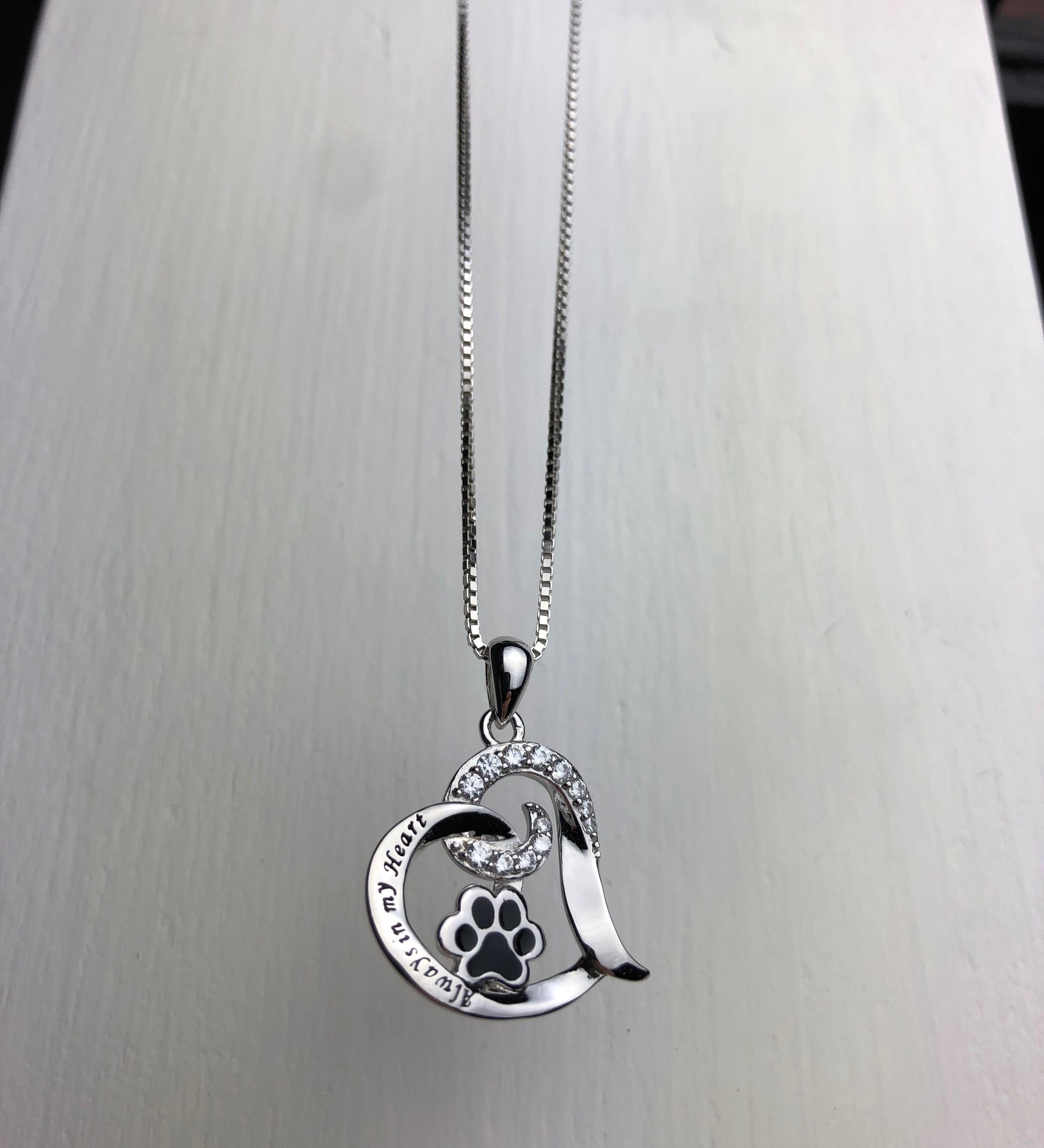 Collana Memoriale Elegante per Cani – Acciaio Inossidabile - Emma e Gemma