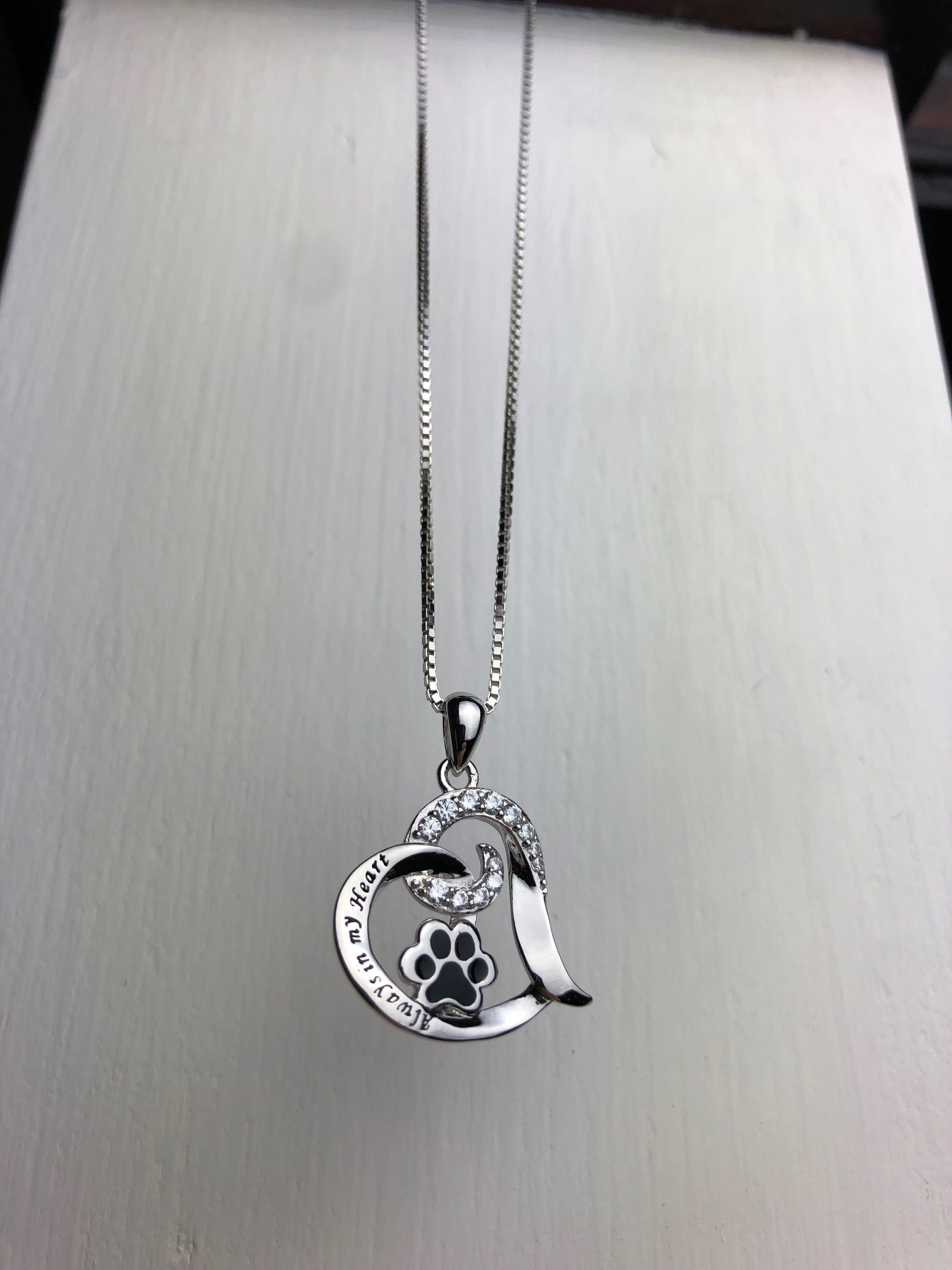 Collana Memoriale Elegante per Cani – Acciaio Inossidabile - Emma e Gemma