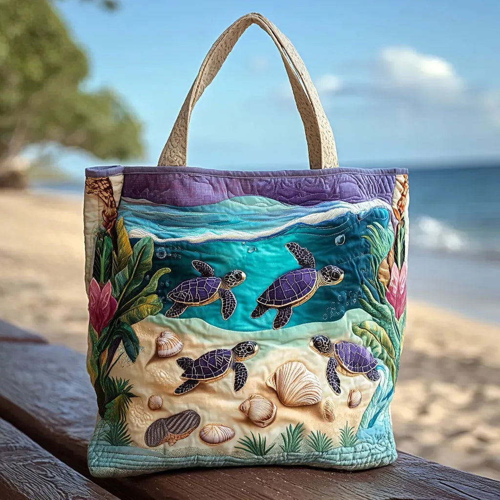 Borsa artigianale trapuntata Spirito della Laguna - Emma e Gemma