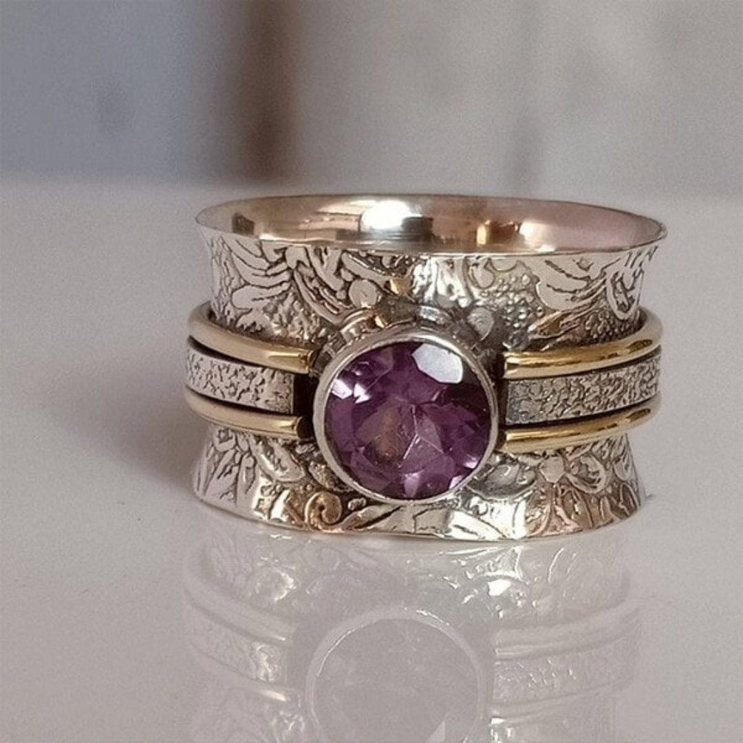 Anello di Meditazione in Cristallo Bohemiano - Kaja i Maja