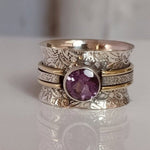 Anello di Meditazione in Cristallo Bohemiano - Emma e Gemma