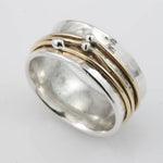 Anello in Argento Strato Oro Vintage - Emma e Gemma
